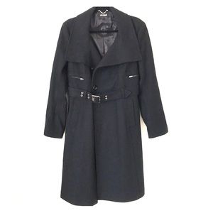 Guess winter peacoat (sz: L)